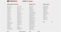 Desktop Screenshot of pornbox.org