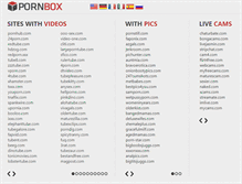 Tablet Screenshot of pornbox.org